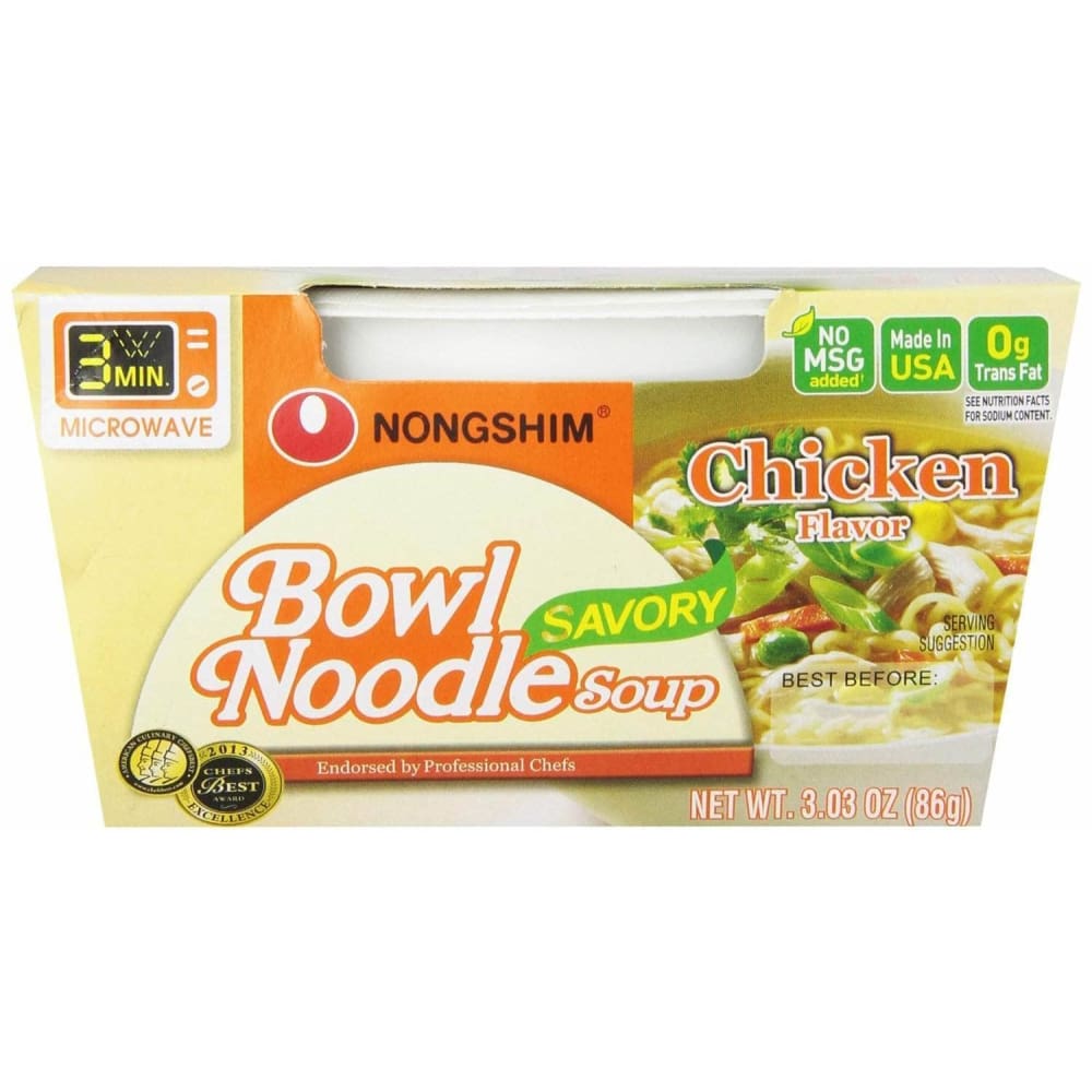 NONG SHIM Nong Shim Savory Chicken Bowl, 3.03 Oz