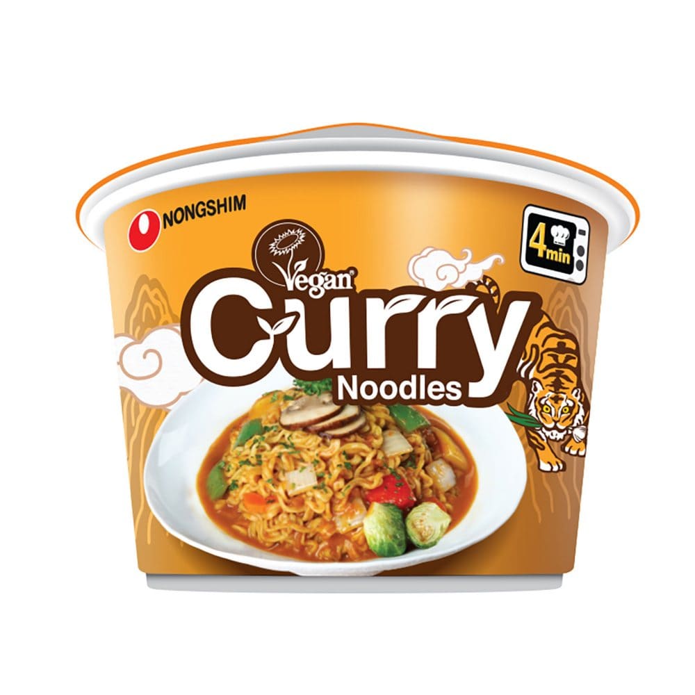 Nongshim Vegan Curry Ramen Big Noodle Bowl (6 pk.) - Canned Foods & Goods - Nongshim