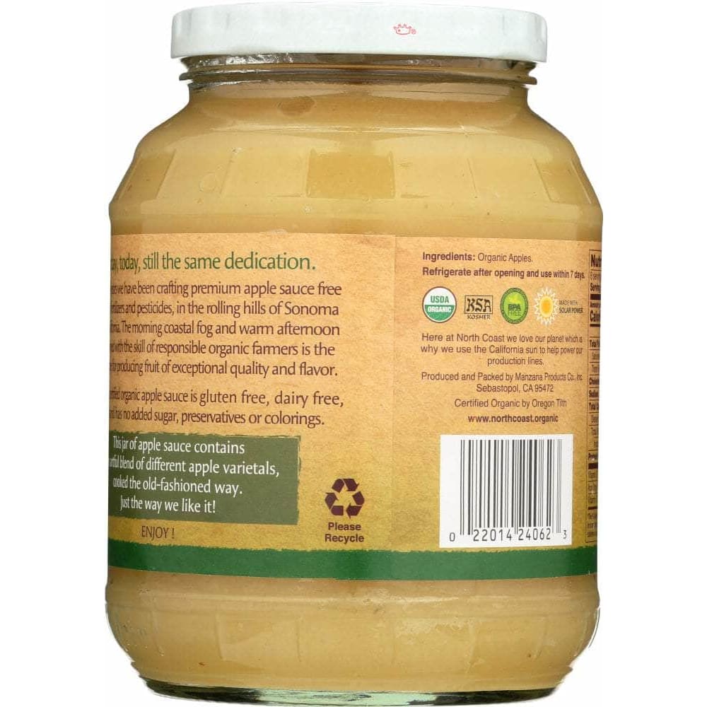 North Coast North Coast Organic Applesauce, 24 oz