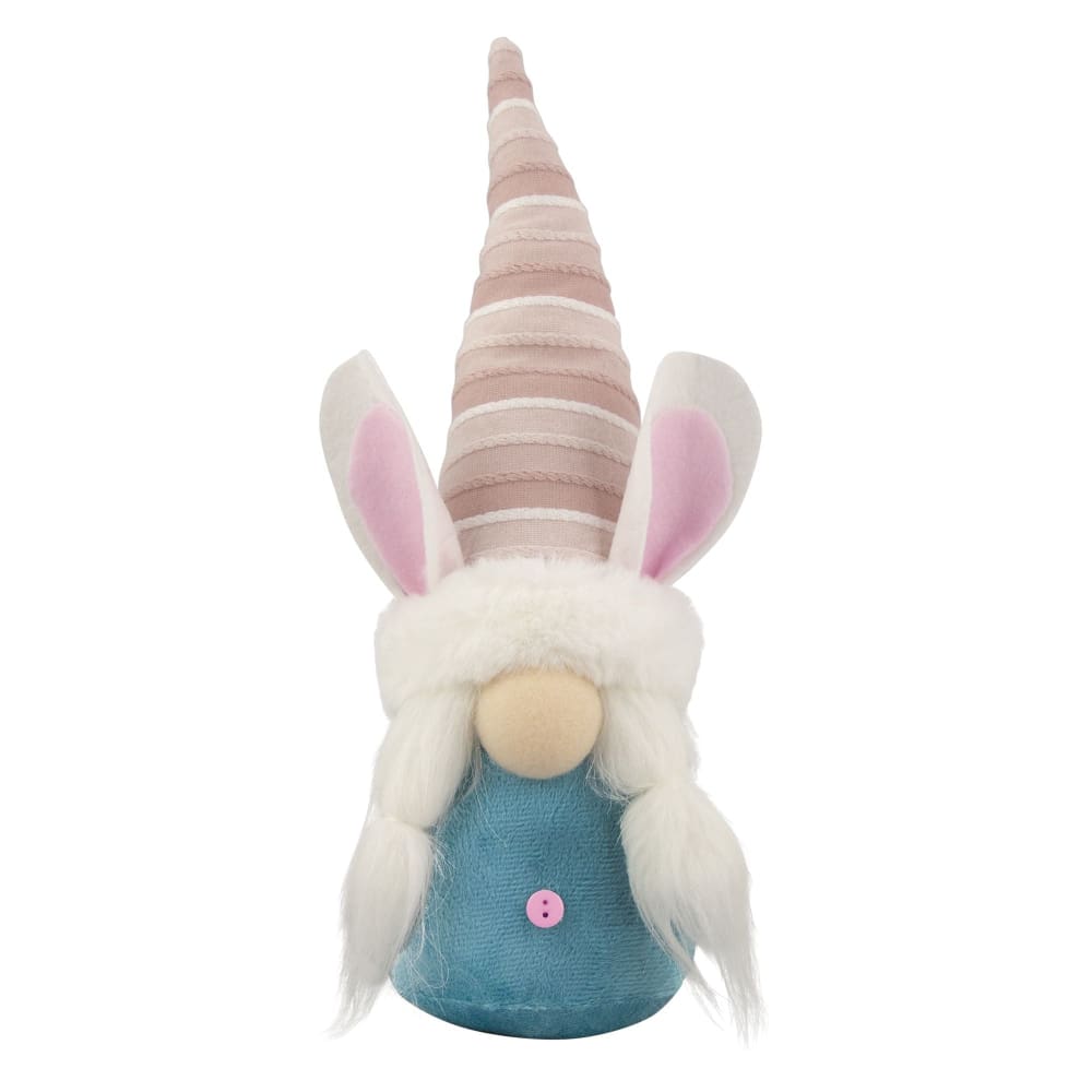 Northlight 13 Blue and Pink Girl Easter Bunny Gnome - Home/Seasonal/Easter/Easter Decor/ - Northlight