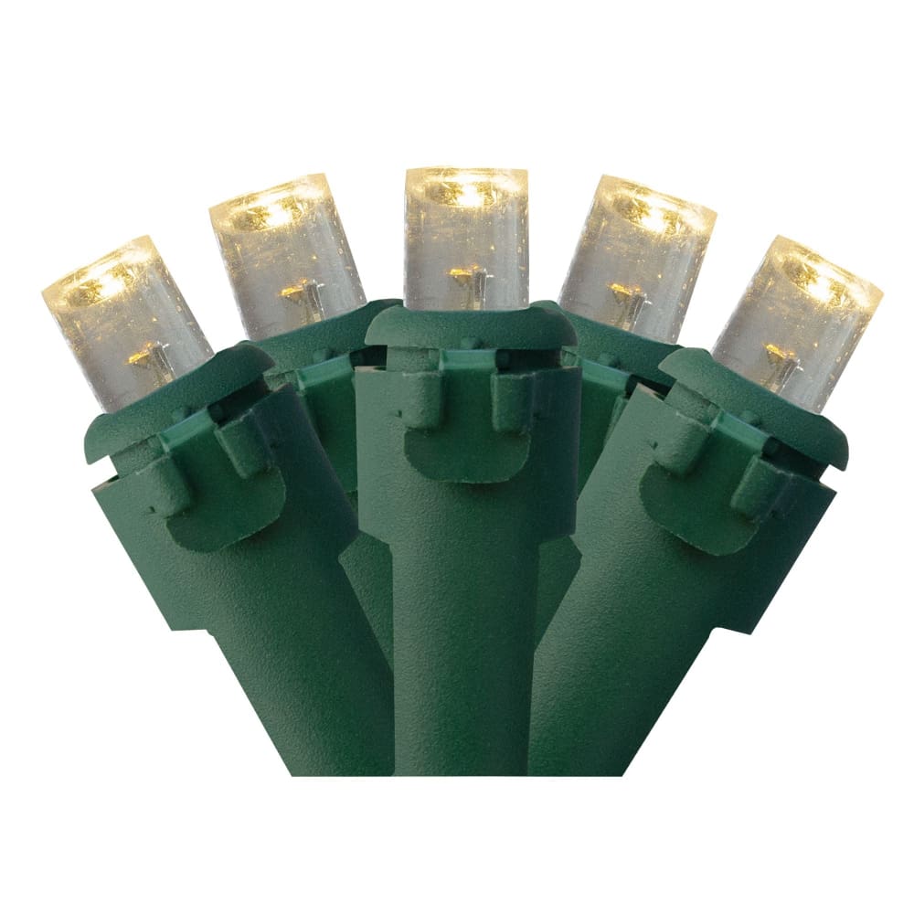 Northlight 74.75’ 300-Ct. Christmas Lights - Warm White with Green Wire - Home/Seasonal/Holiday Home/Holiday Home Decor/Light Sets/ -