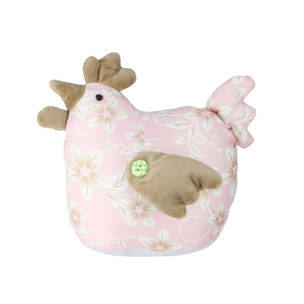 Northlight 8 Floral Easter Country Hen Spring Figure - Home/Seasonal/Easter/Easter Decor/ - Northlight