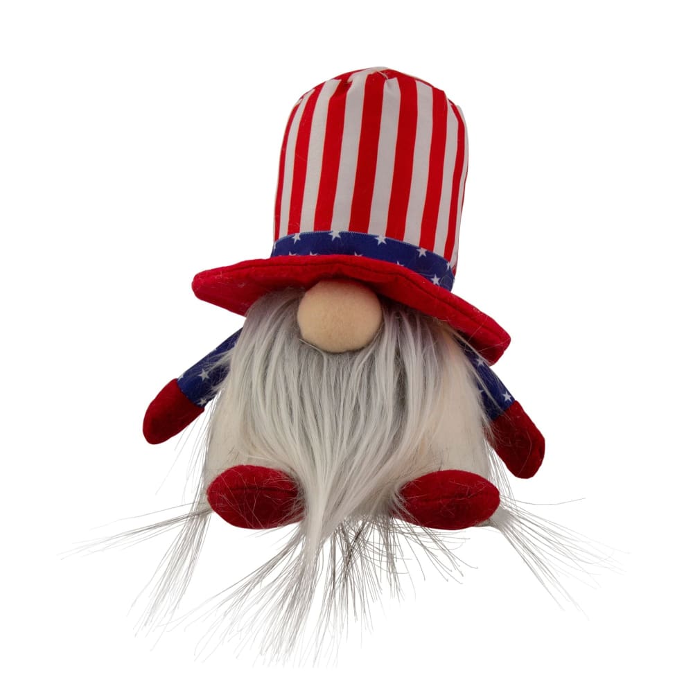 Northlight Americana 6.75 July 4th Light Up Male Gnome - Home/Seasonal/Summer Seasonal/Summer Decor/ - Northlight