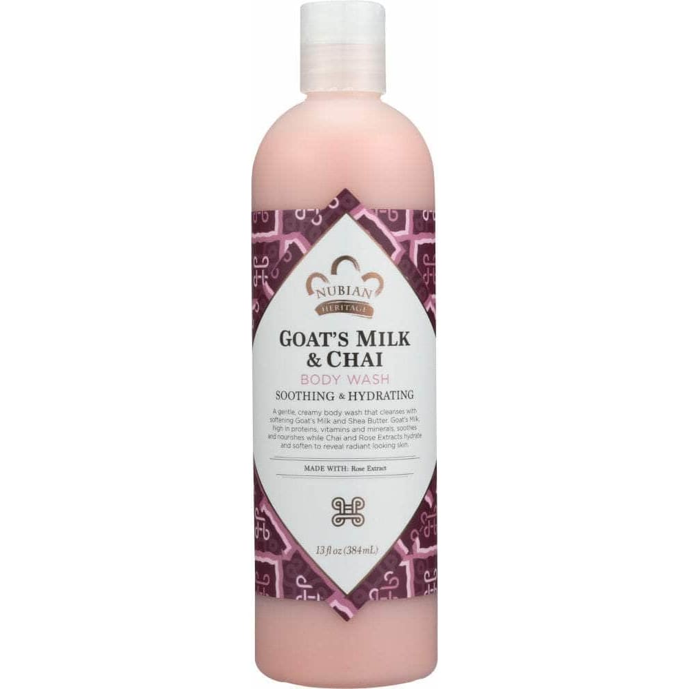 NUBIAN HERITAGE Nubian Heritage Body Wash Goat'S Milk & Chai, 13 Oz