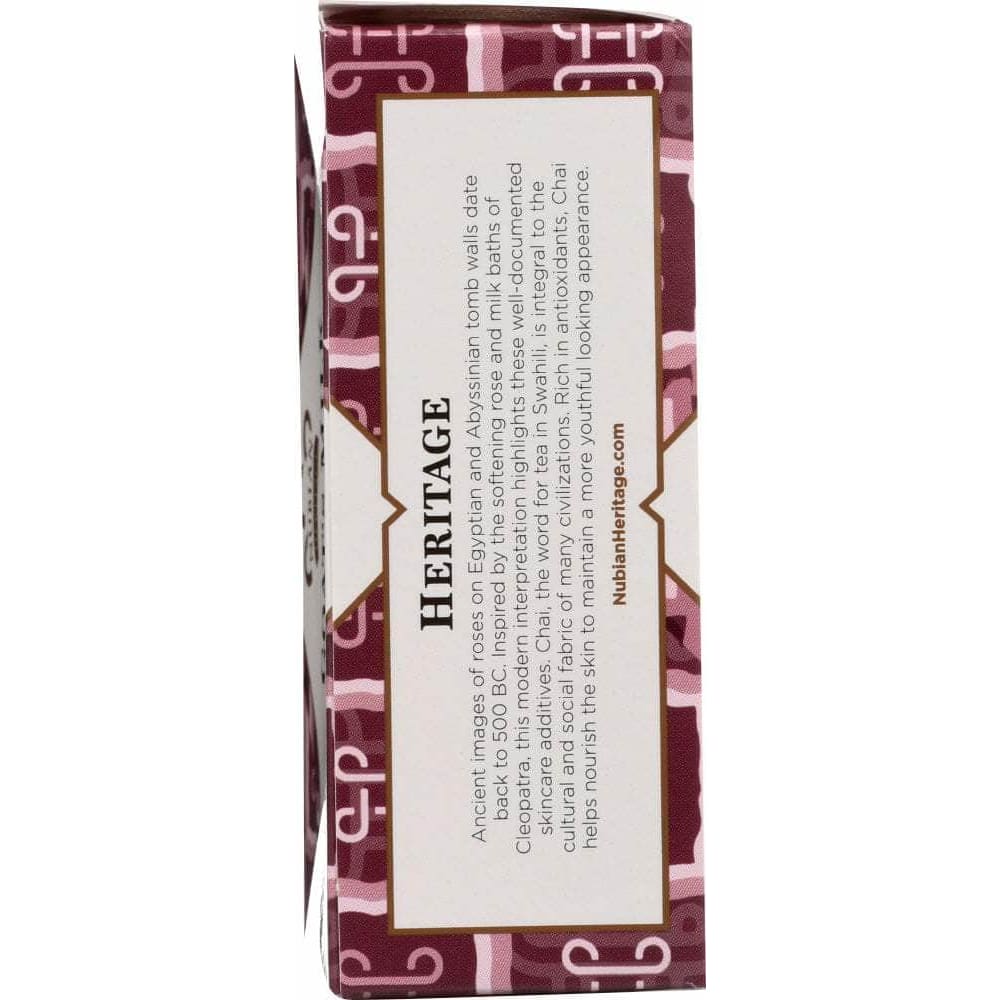 NUBIAN HERITAGE Nubian Heritage Goat'S Milk & Chai Soap, 5 Oz