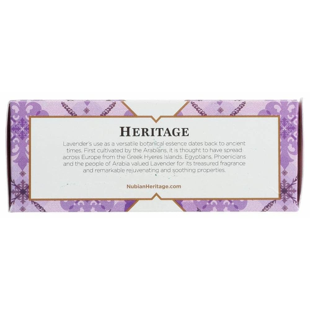 NUBIAN HERITAGE Nubian Heritage Lavender & Wildflowers Bar Soap, 5 Oz