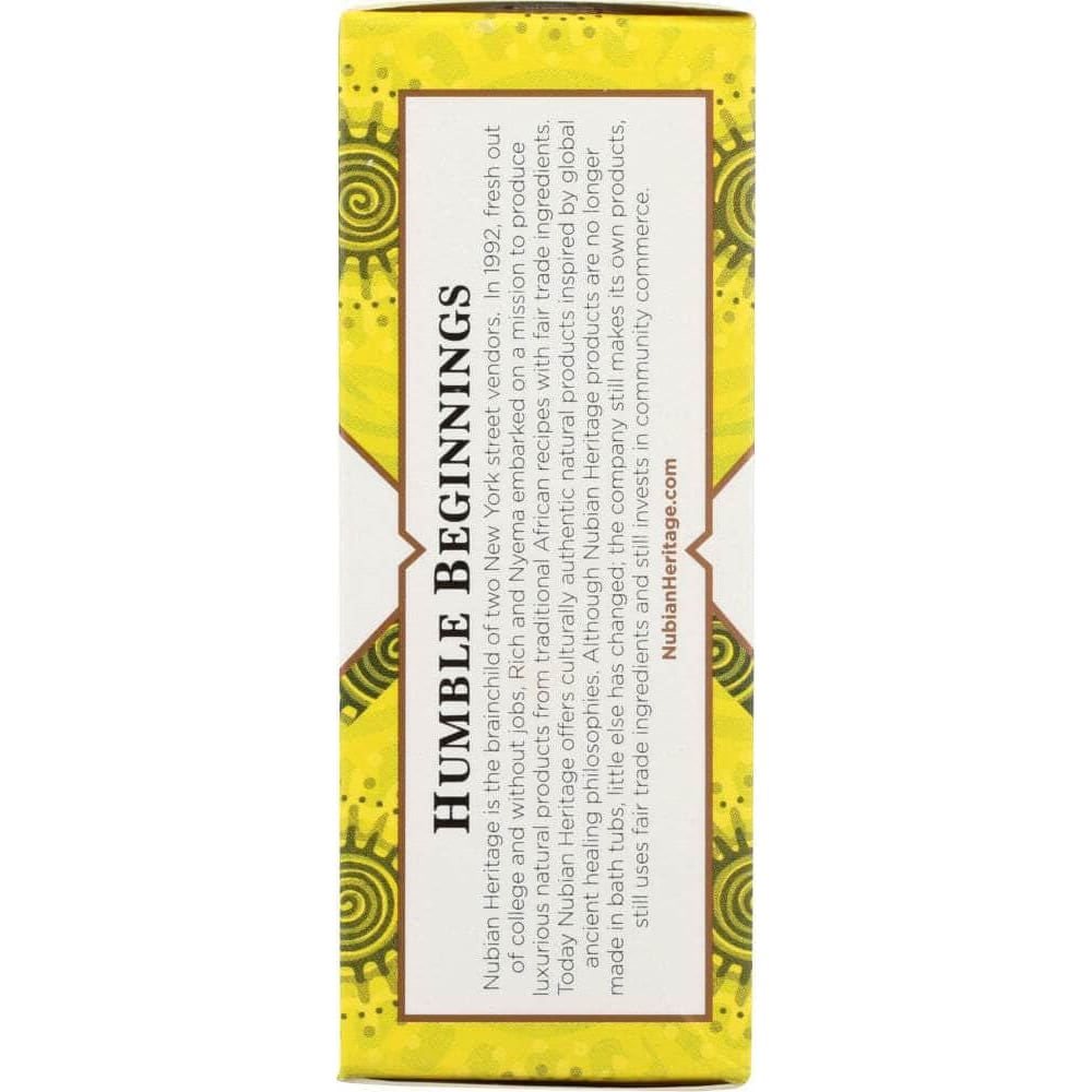 NUBIAN HERITAGE Nubian Heritage Lemongrass & Tea Tree Bar Soap, 5 Oz