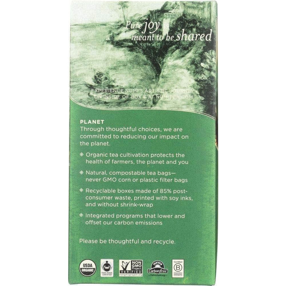 Numi Numi Teas Organic Moroccan Mint Herbal Tea, 18 bg