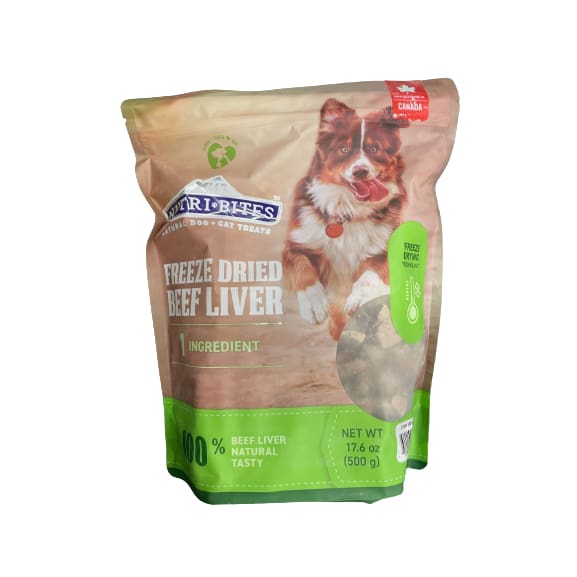 Nutri Bites Freeze Dried Beef Liver Treats 17.6 oz. - Nutri Bites - Nutri Bites