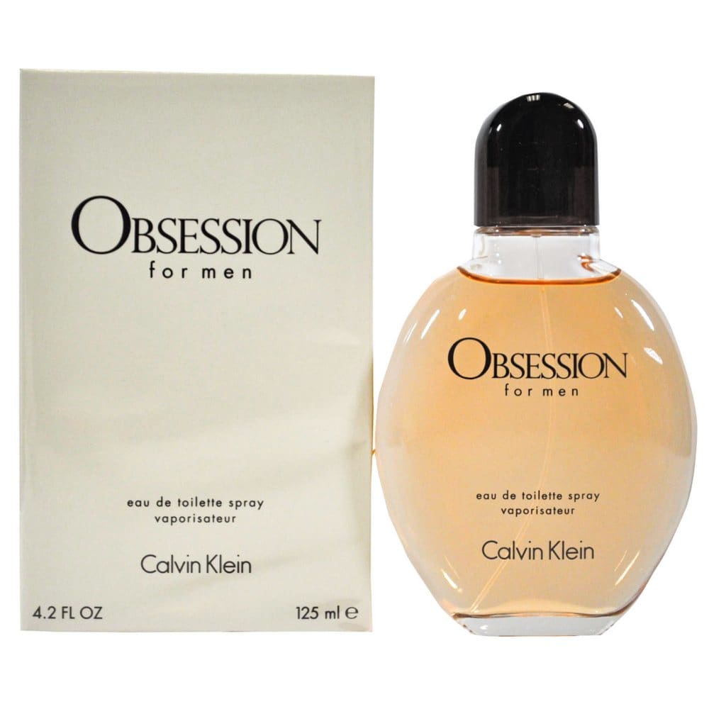 Obsession for Men by Calvin Klein 4.0 oz Eau de Toilette - Men’s Cologne - Obsession