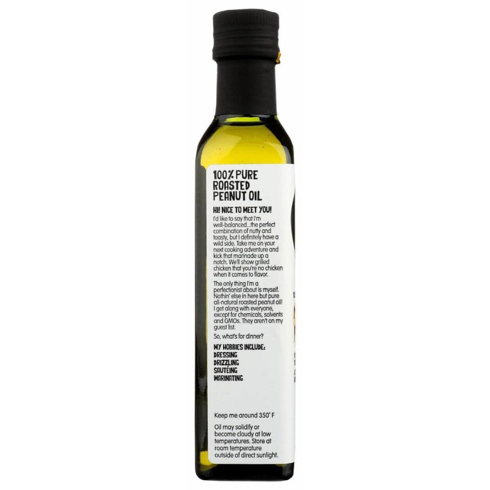 OI Grocery > Cooking & Baking > Cooking Oils & Sprays OI: Roasted Peanut Oil, 8.4 oz