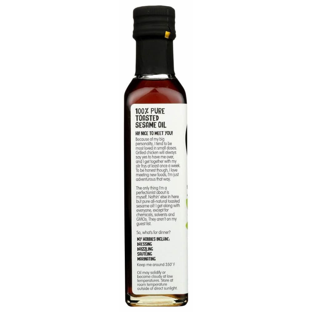 OI Grocery > Cooking & Baking > Cooking Oils & Sprays OI: Toasted Sesame Oil, 8.4 oz