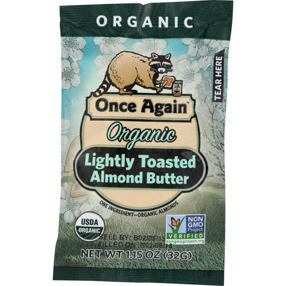 Once Again Once Again Almond Butter Squeeze Pack Light Toasted Organic, 1.15 oz