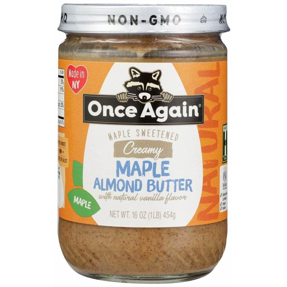 Once Again Once Again Creamy Maple Almond Butter, 16 oz