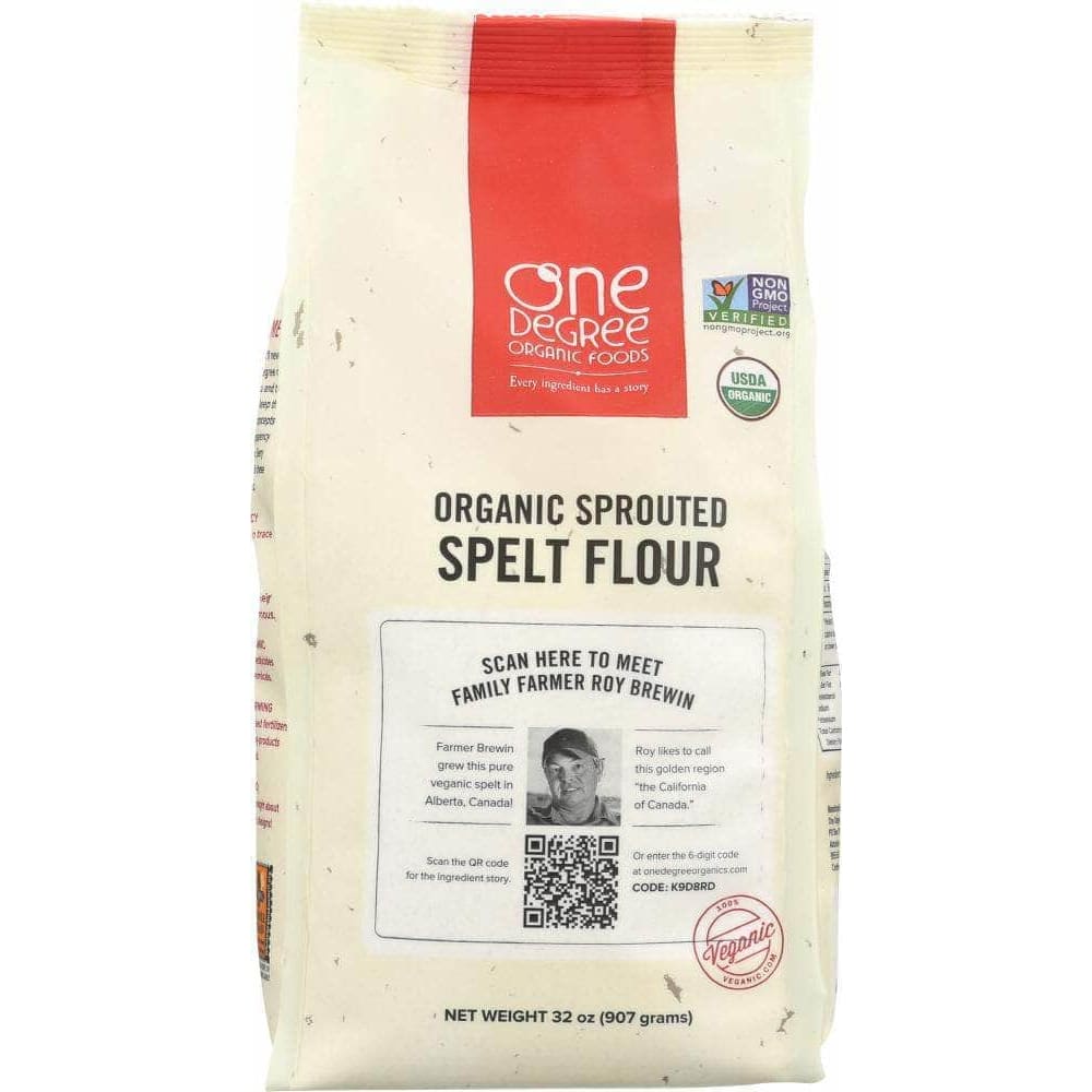 One Degree One Degree Flour Spelt Sprouted, 32 oz