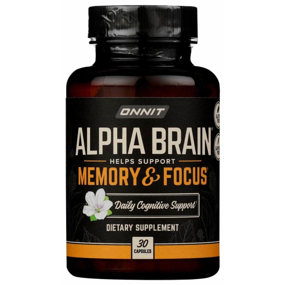 ONNIT Vitamins & Supplements > Miscellaneous Supplements ONNIT: Alpha Brain Capsule, 30 cp