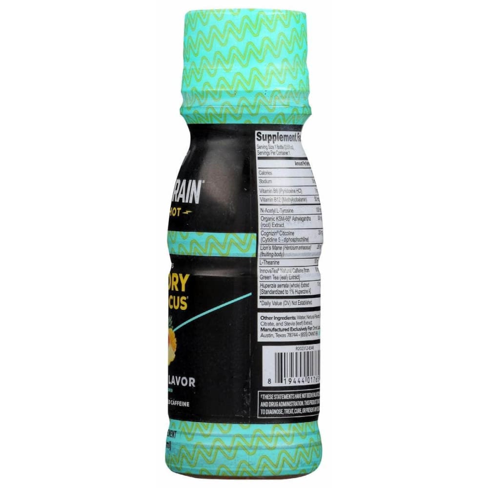 ONNIT Vitamins & Supplements > Miscellaneous Supplements ONNIT: Alpha Brain Focus Shot Tropical, 2.5 oz