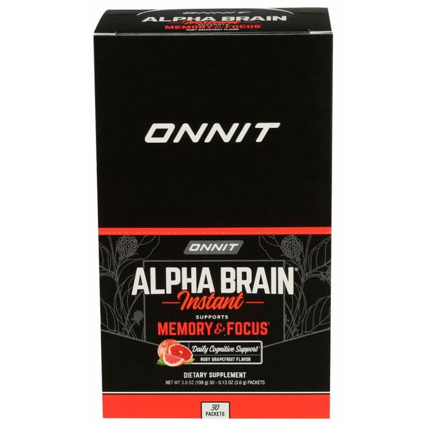 ONNIT: Alpha Brain Pkt Rby Grapefruit, 3.9 oz (Case of 5)