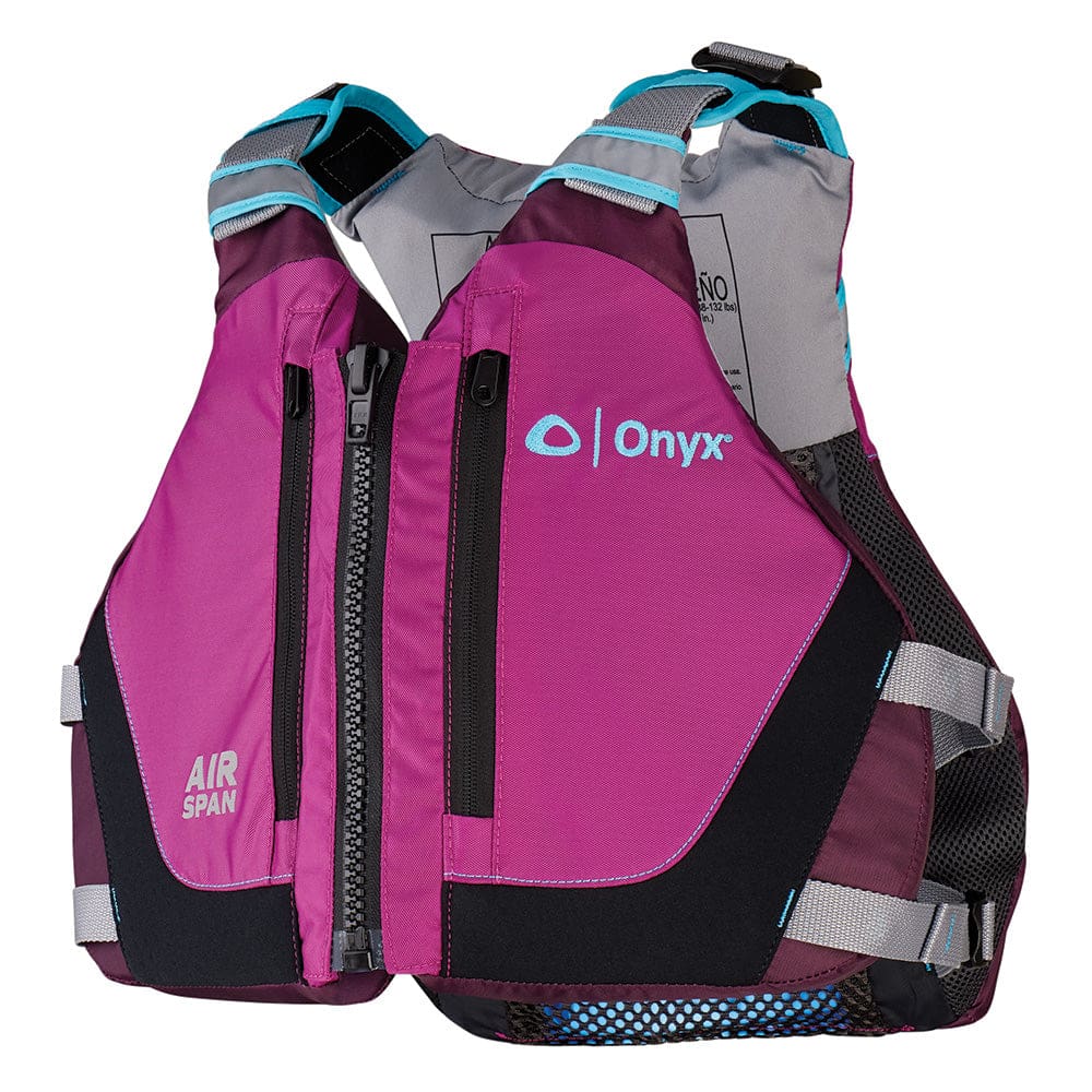 Onyx Airspan Breeze Life Jacket - XL/ 2X - Purple - Paddlesports | Life Vests,Marine Safety | Personal Flotation Devices - Onyx Outdoor