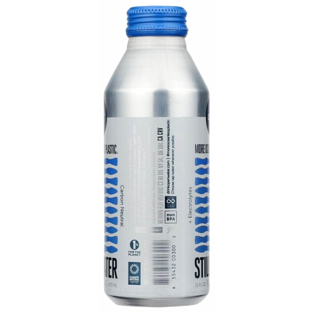 OPEN WATER Grocery > Beverages > Water OPEN WATER: Still Water Aluminum Bottle, 16 oz