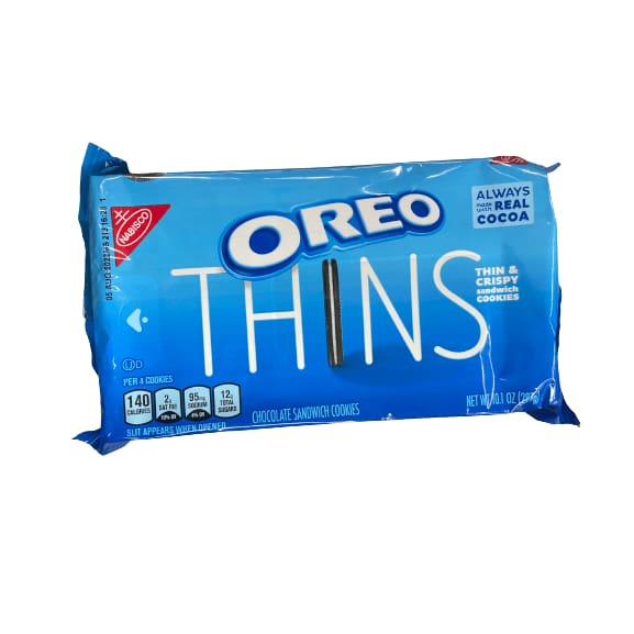 Oreo OREO Thins Chocolate Sandwich Cookies, 10.1 oz