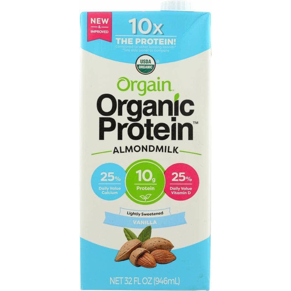 Orgain Orgain Organic Almond Milk Lightly Sweetened Vanilla, 32 oz