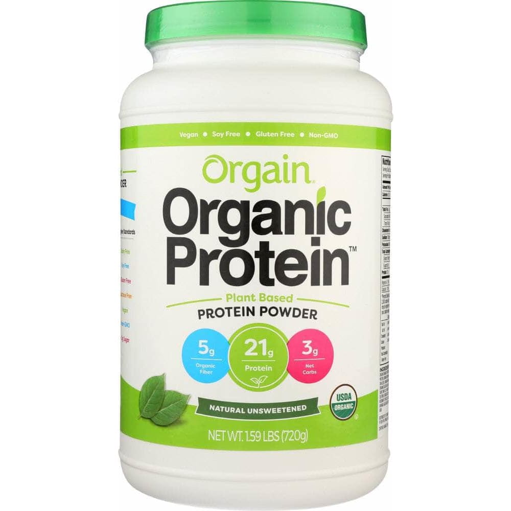 Orgain Orgain Organic Unsweetened Protein Powder, 1.59 lb