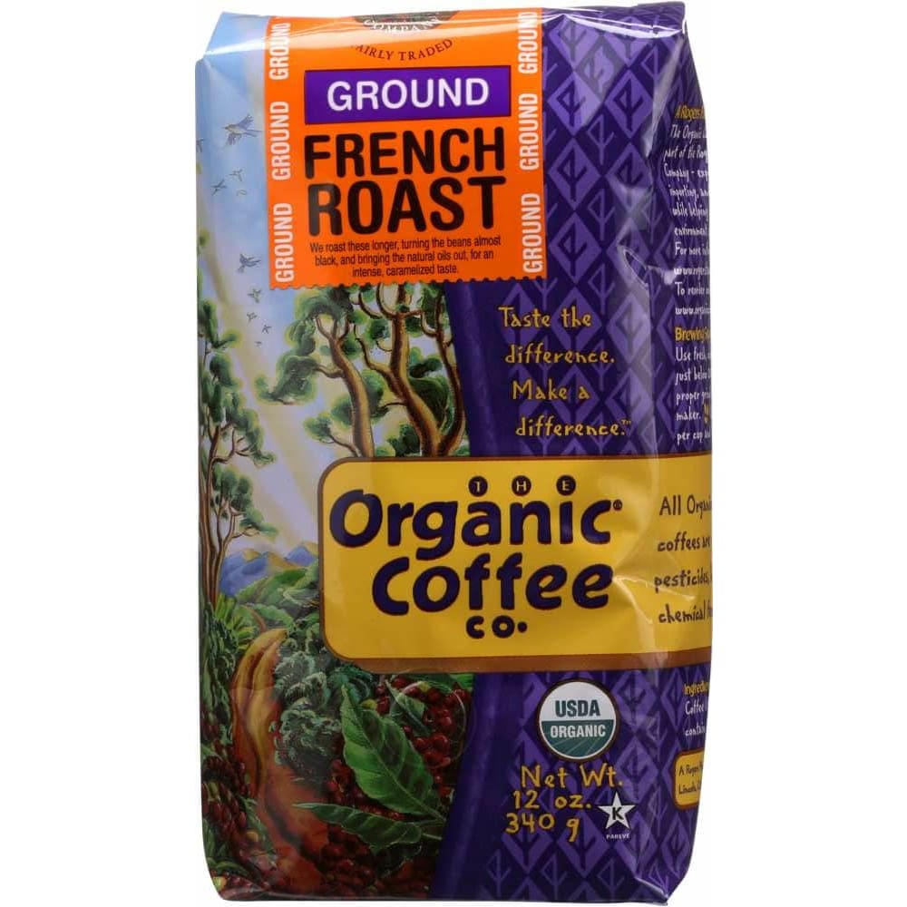 Organic Coffee Co Organic Coffee Co. Ground Coffee French Roast, 12 oz