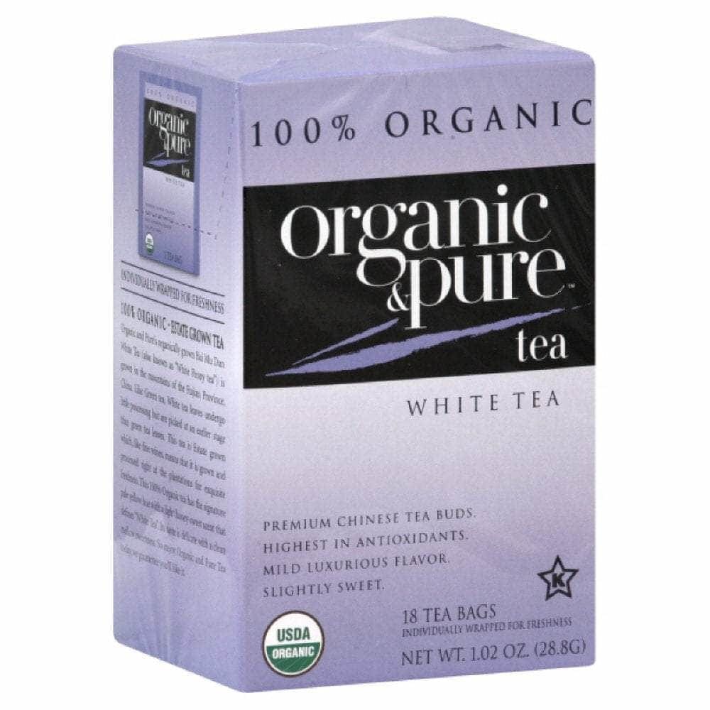 ORGANIC & PURE ORGANIC & PURE Tea White Org, 18 bg