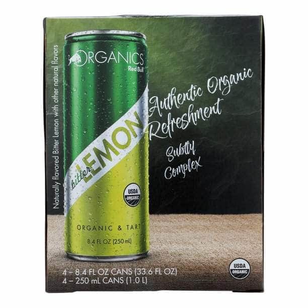 ORGANICS BY RED BULL ORGANICS BY RED BULL Organic Bitter Lemon 4Pk, 33.6 fo