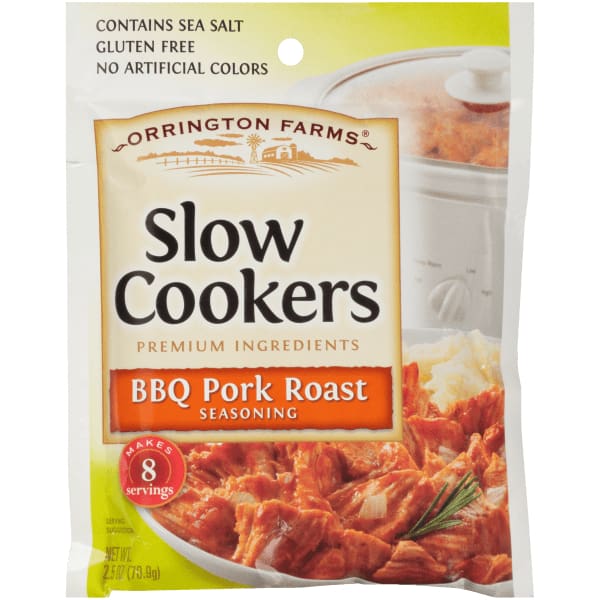 ORRINGTON FARMS Grocery > Cooking & Baking > Seasonings ORRINGTON FARMS Ssnng Slwcookr Bbq Pork Roast, 2.5 oz