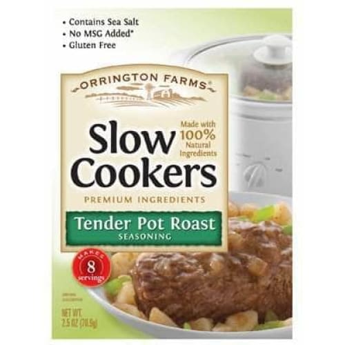 ORRINGTON FARMS Grocery > Cooking & Baking > Seasonings ORRINGTON FARMS Ssnng Slwcookr Tender Pot Roast, 2.5 oz