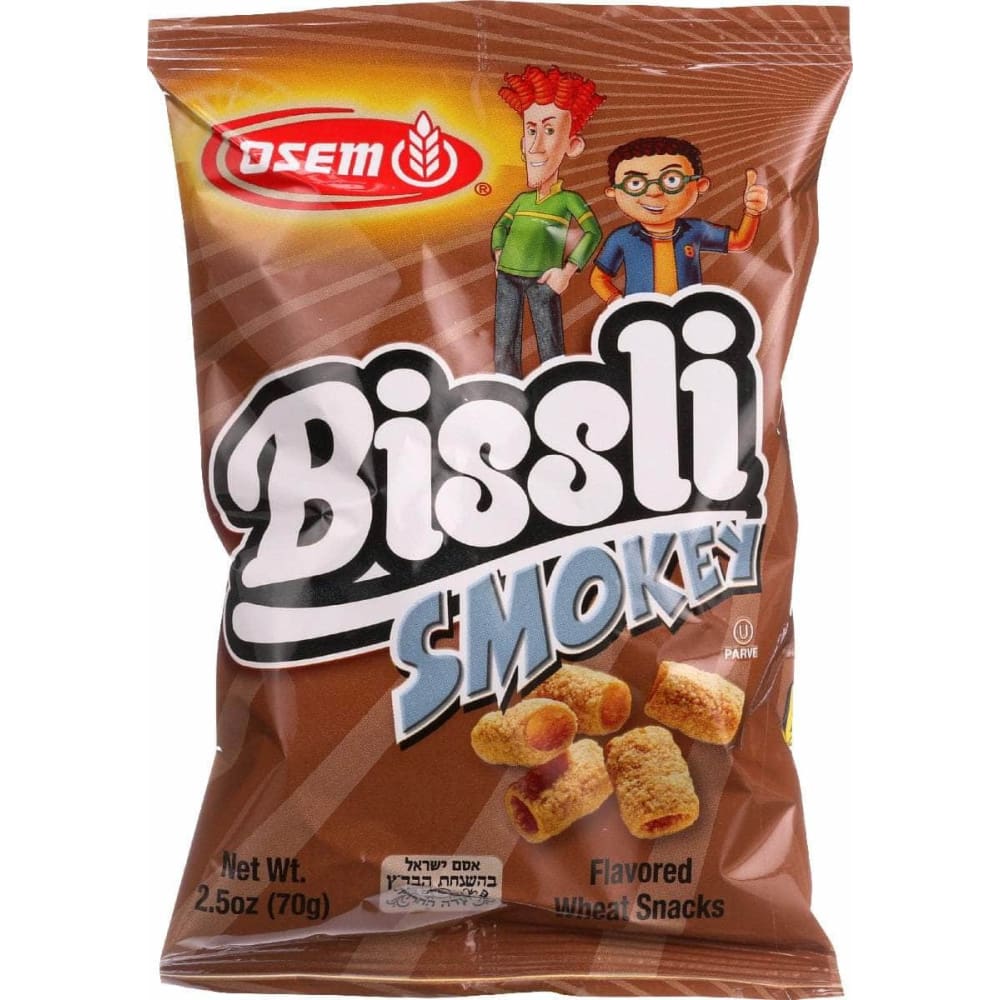 OSEM Grocery > Snacks > Chips > Snacks Other OSEM: Bissli Smokey, 2.5 oz