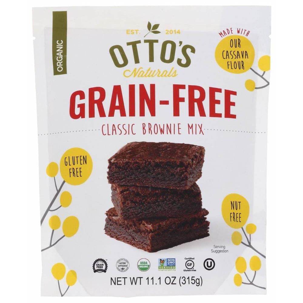 OTTOS NATURALS OTTOS NATURALS Grain Free Classic Brownie Mix, 11.1 oz