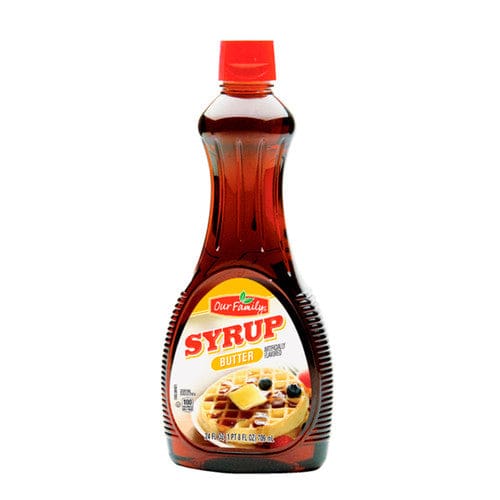 Our Family Butter Pancake Syrup 24oz (Case of 12) - Misc/Our Family - Our Family