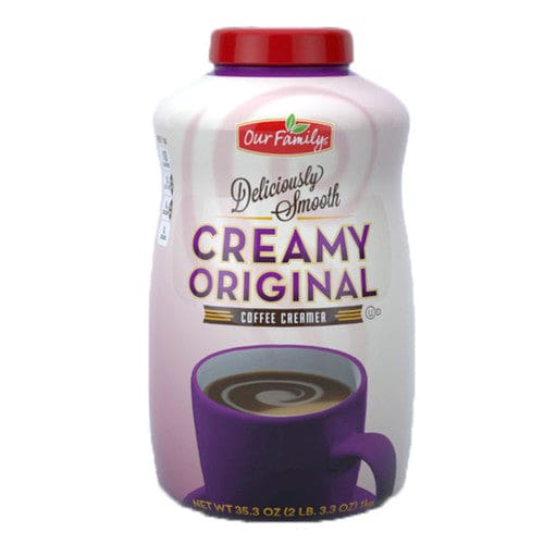 Our Family Powdered Coffee Creamer 35.3oz (Case of 12) - Free Shipping Items/Coffee - Our Family