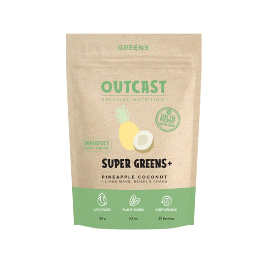 OUTCAST FOODS Outcast Foods Green Prtn Pwdr Pnpple Cc, 159 Gm