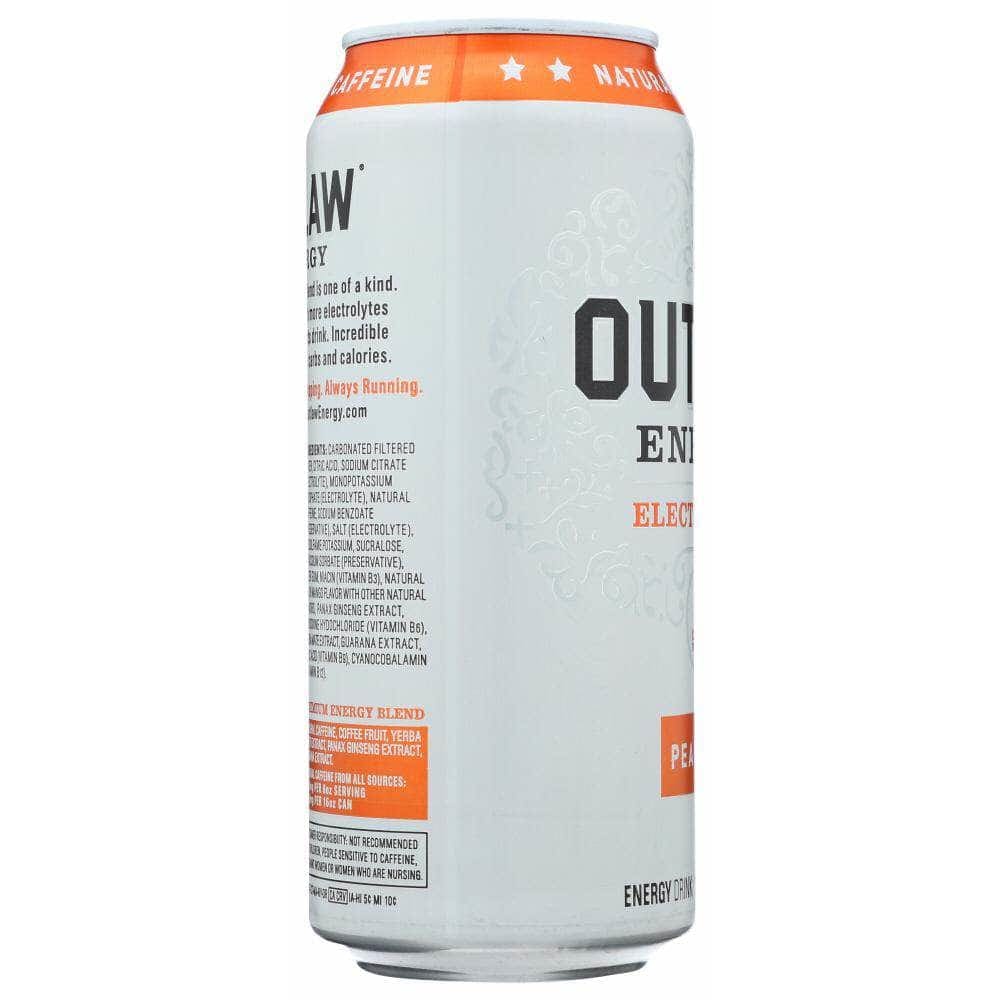 OUTLAW ENERGY DRINK Outlaw Energy Peach Mango Zero Energy Drink, 16 Fo