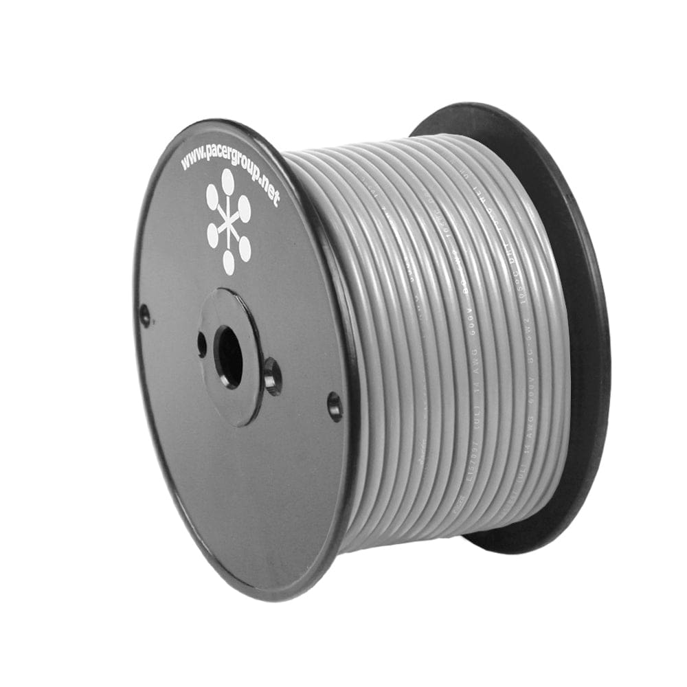 Pacer Grey 14 AWG Primary Wire - 100’ - Electrical | Wire - Pacer Group