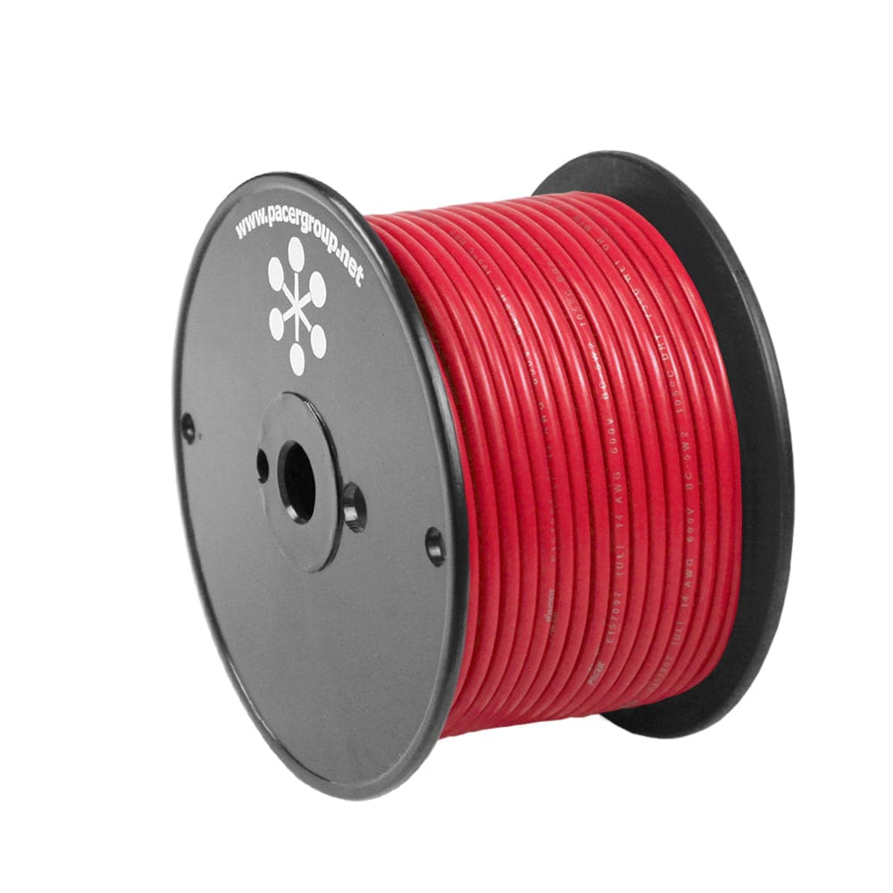 Pacer Red 10 AWG Primary Wire - 100’ - Electrical | Wire - Pacer Group