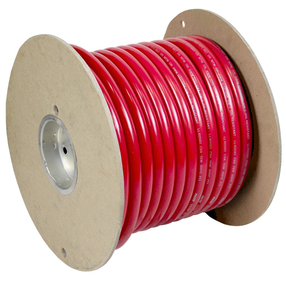 Pacer Red 2/ AWG Battery Cable - 100’ - Electrical | Wire - Pacer Group