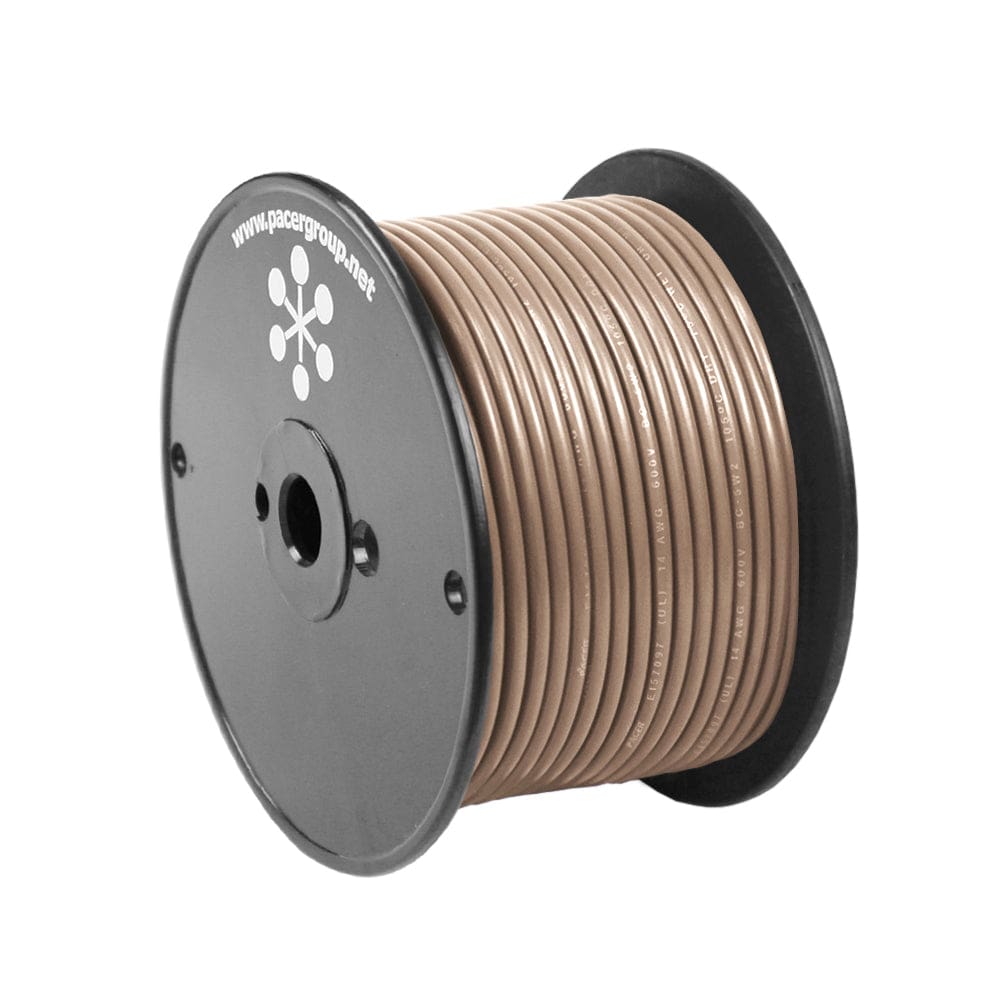 Pacer Tan 14 AWG Primary Wire - 100’ - Electrical | Wire - Pacer Group