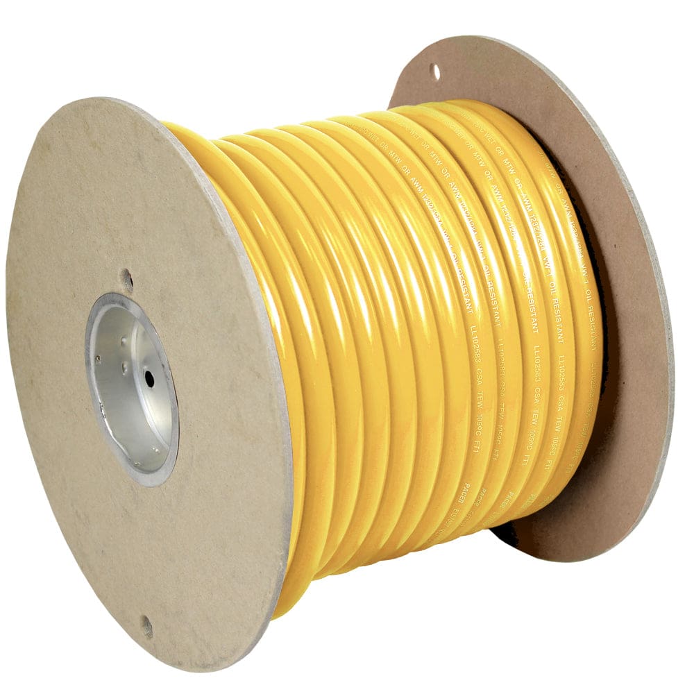 Pacer Yellow 1 AWG Battery Cable - 100’ - Electrical | Wire - Pacer Group