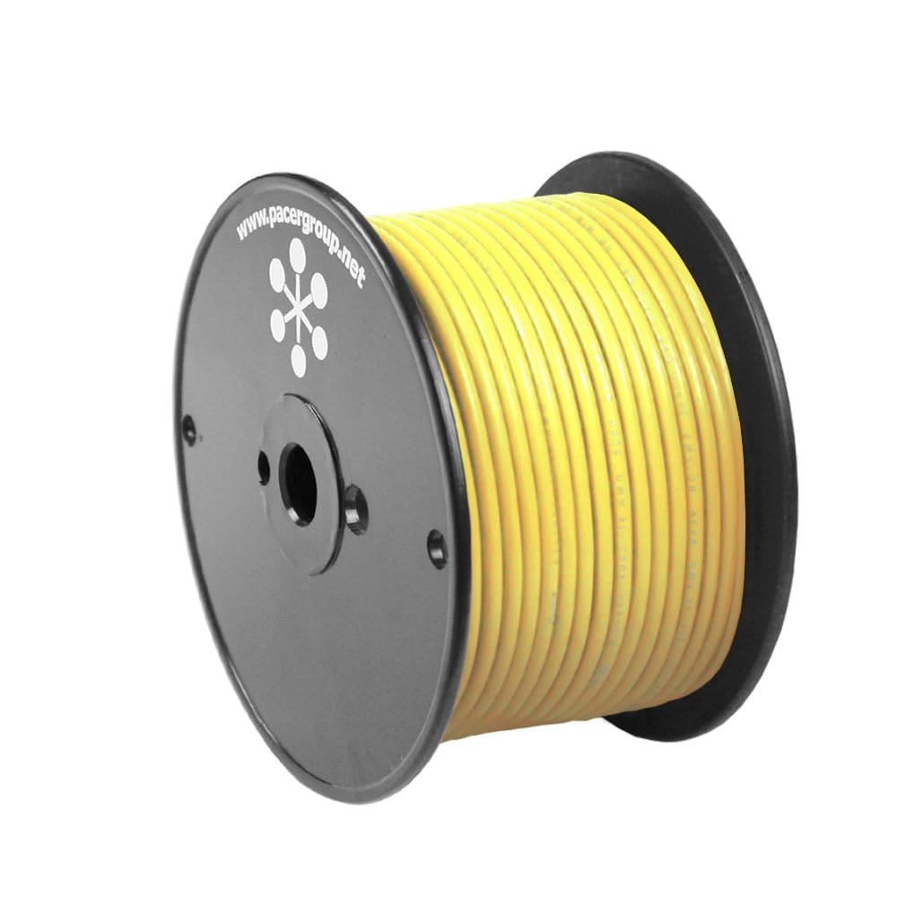 Pacer Yellow 12 AWG Primary Wire - 100’ - Electrical | Wire - Pacer Group