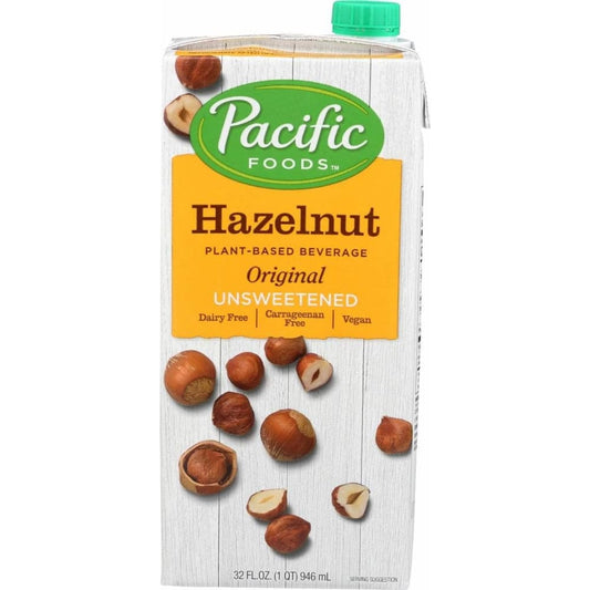 PACIFIC FOODS Pacific Foods Hazelnut Unsweetened Original, 32 Fo