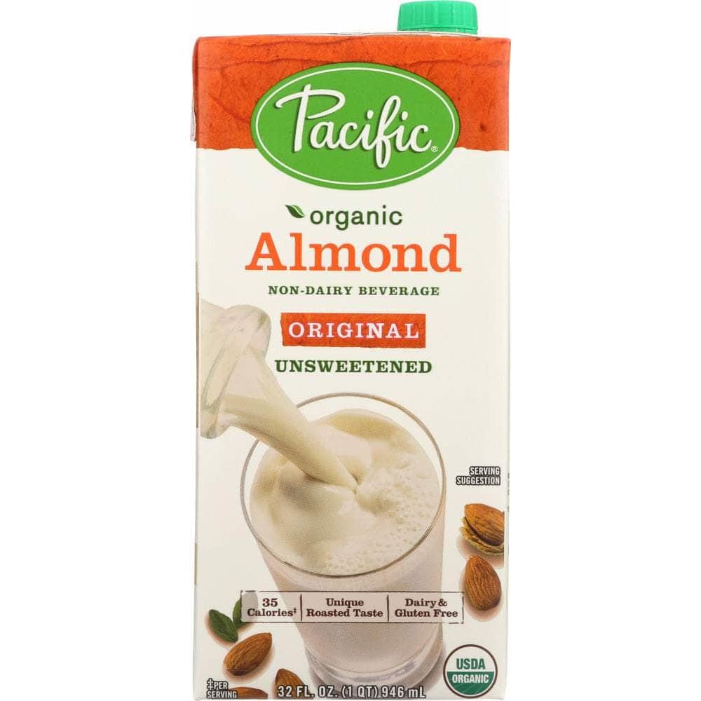 Pacific Foods Pacific Foods Organic Almond Milk Original Unsweetened, 32 oz