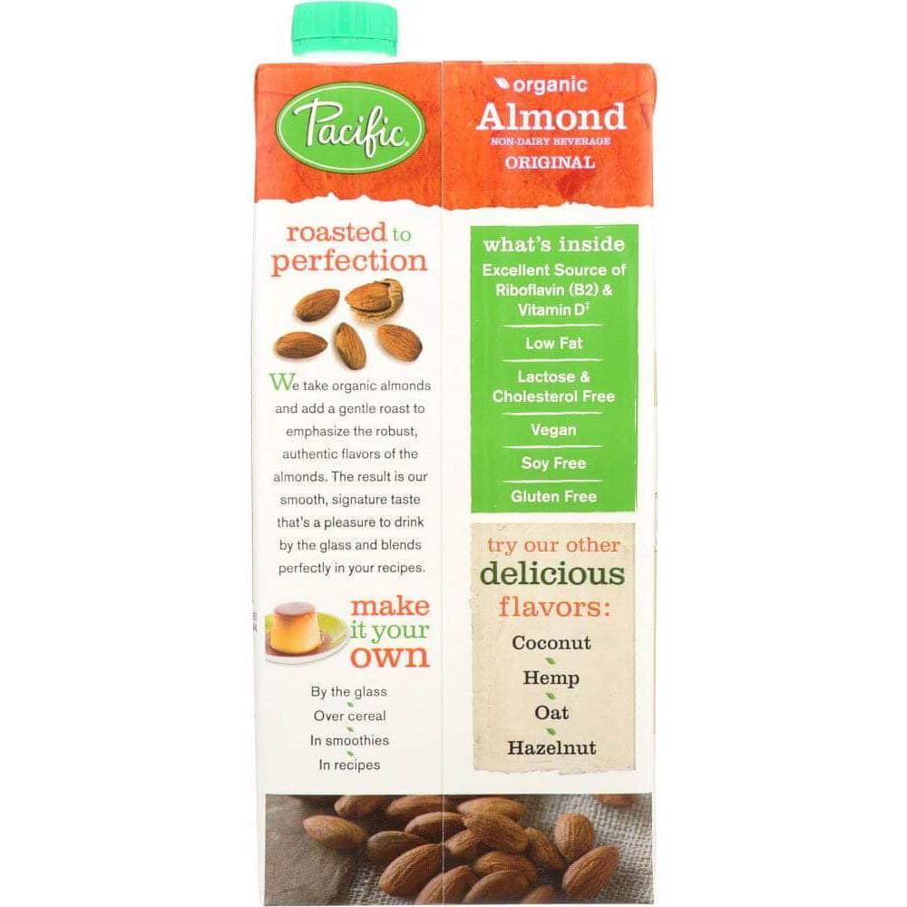 Pacific Foods Pacific Foods Organic Almond Non-Dairy Beverage Original, 32 oz