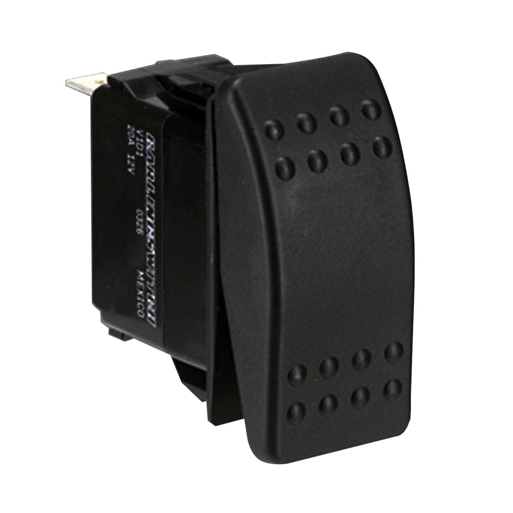 Paneltronics DPDT ON/ OFF/ ON Waterproof Contura Rocker Switch w/ LEDs - Black (Pack of 2) - Electrical | Switches & Accessories -