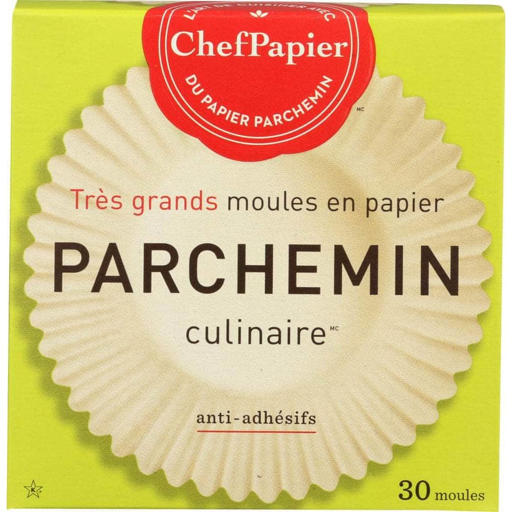 Paper Chef Paperchef Culinary Parchment Extra Large Baking Cups, 30 Pc