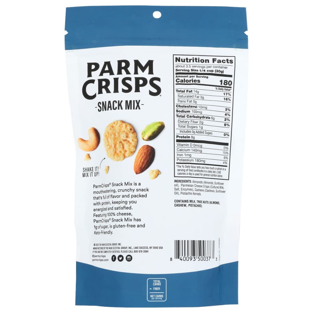 PARM CRISPS: Snack Mix Original 4 oz - Grocery > Snacks > Nuts > Nuts - PARM CRISPS